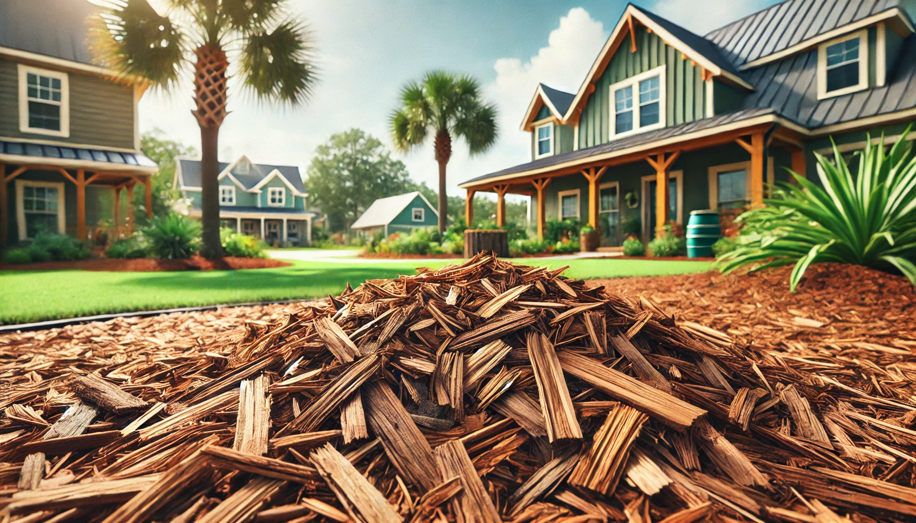 Mccollum's Tree Care & Services in Aiken excels at stump grinding and can help you make the best use of those leftover wood chips!